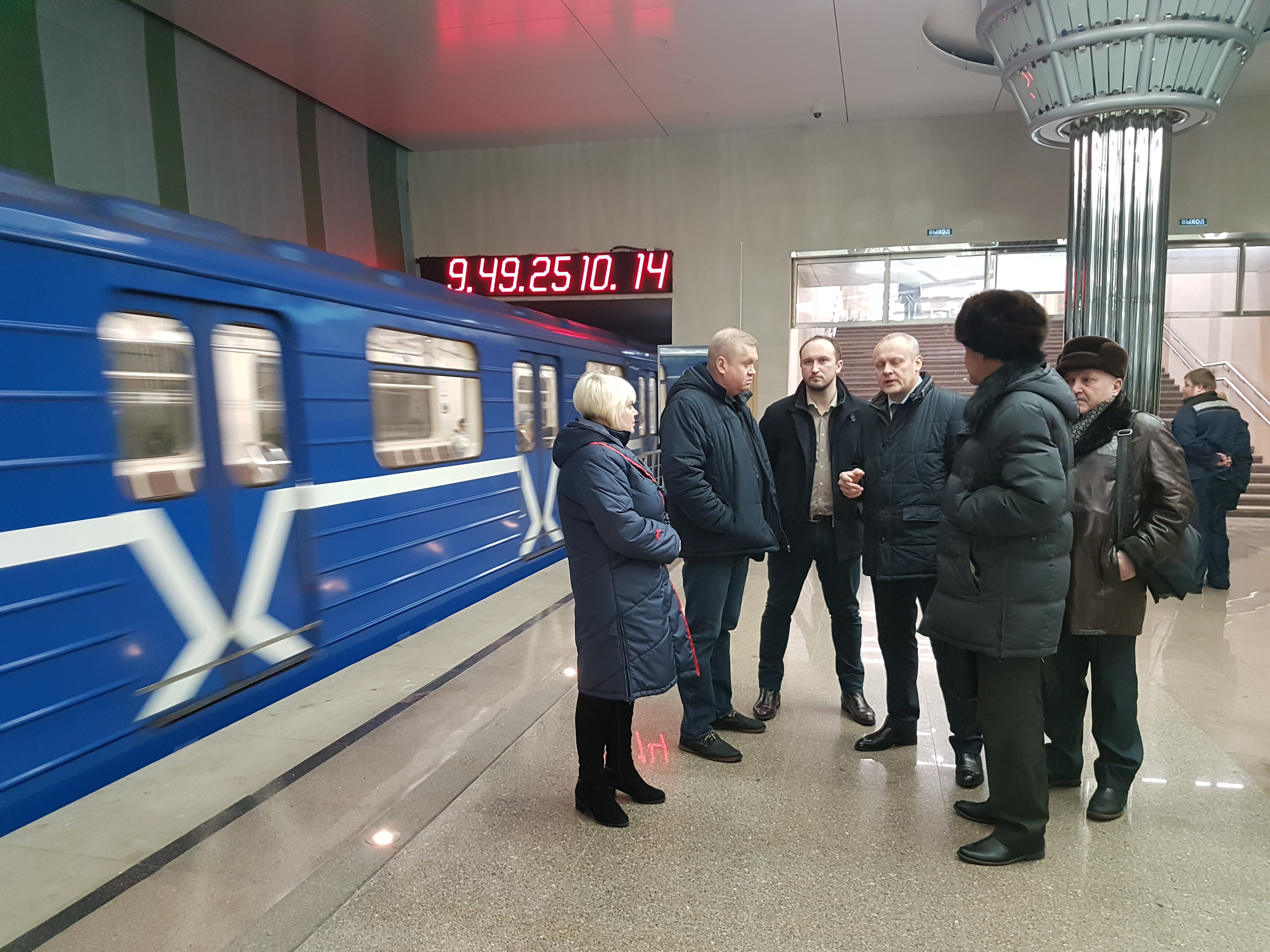 Нижегородский минстрой контролирует гарантийные работы на станции метро Стрелка